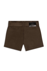 Shorts Color Twill Clochard Tabaco