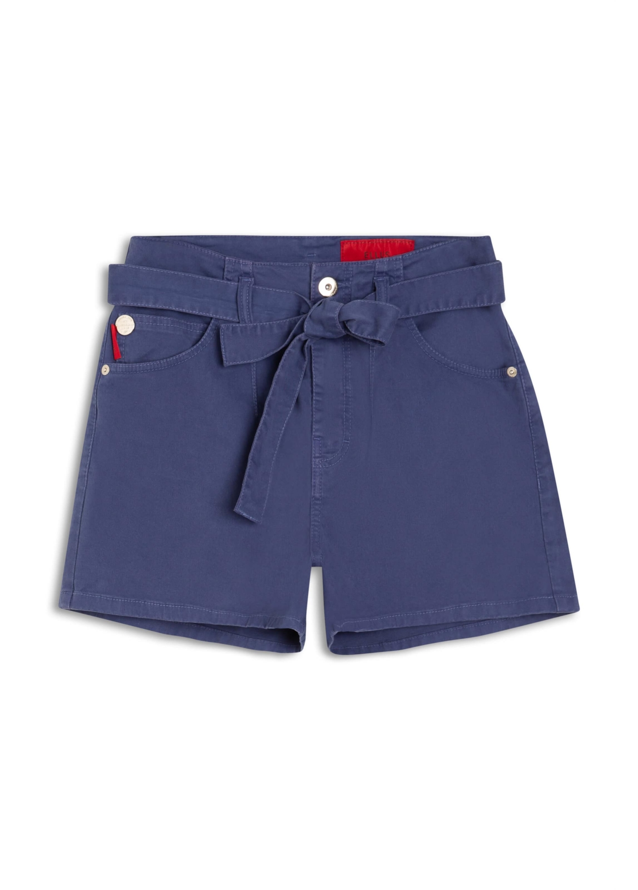 Shorts Color Twill Power Azul Jeans