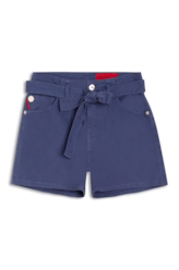 Shorts Color Twill Power Azul Jeans