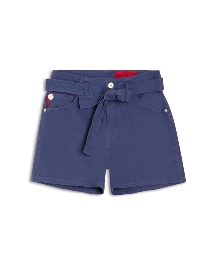 Shorts Color Twill Power Azul Jeans
