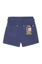 Shorts Color Twill Power Azul Jeans