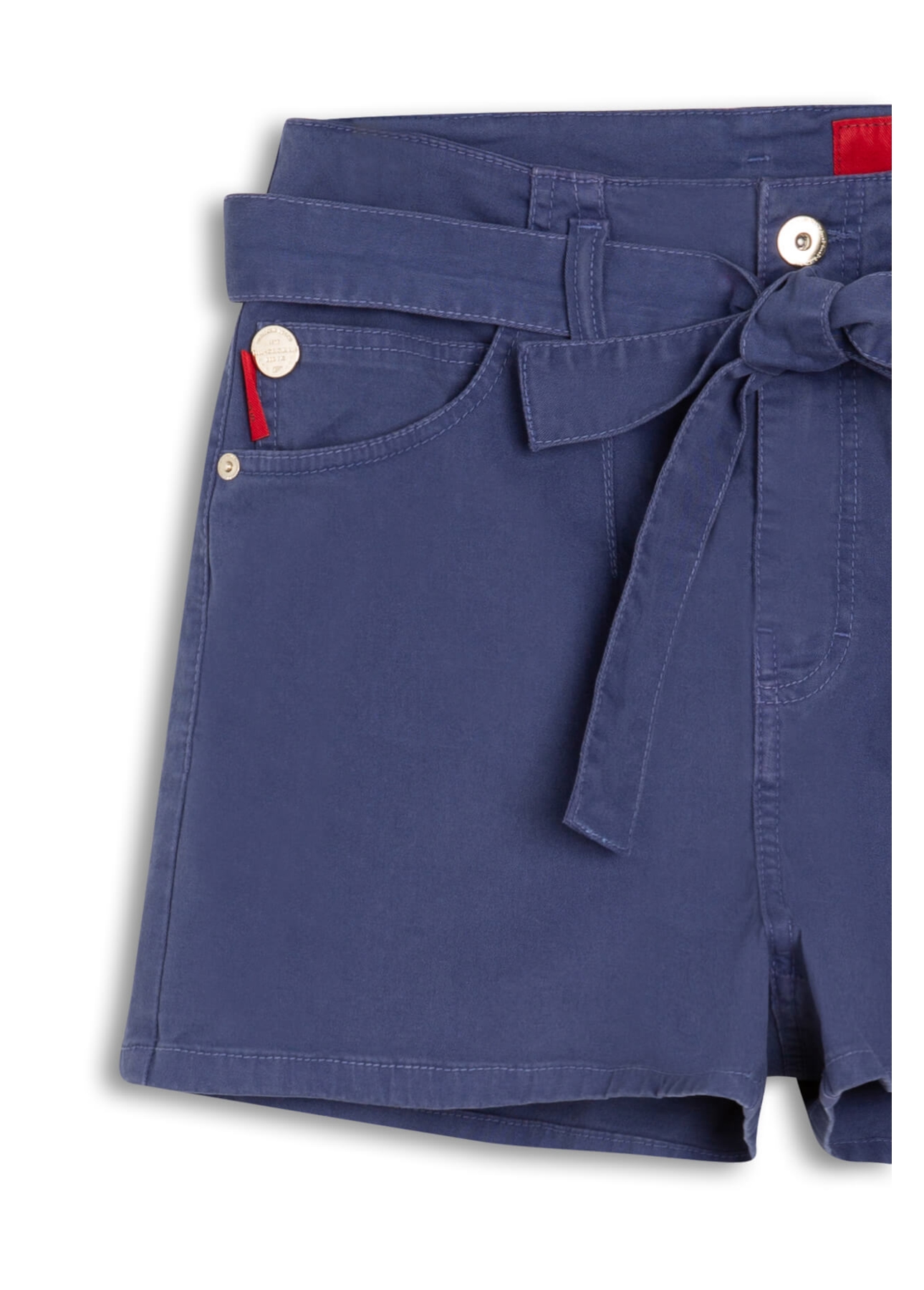 Shorts Color Twill Power Azul Jeans