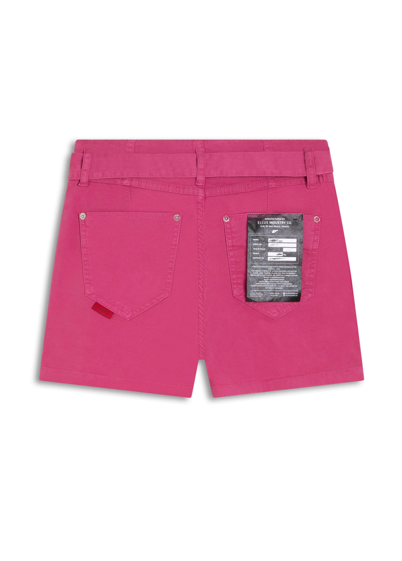 Shorts Color Twill Power Vinho