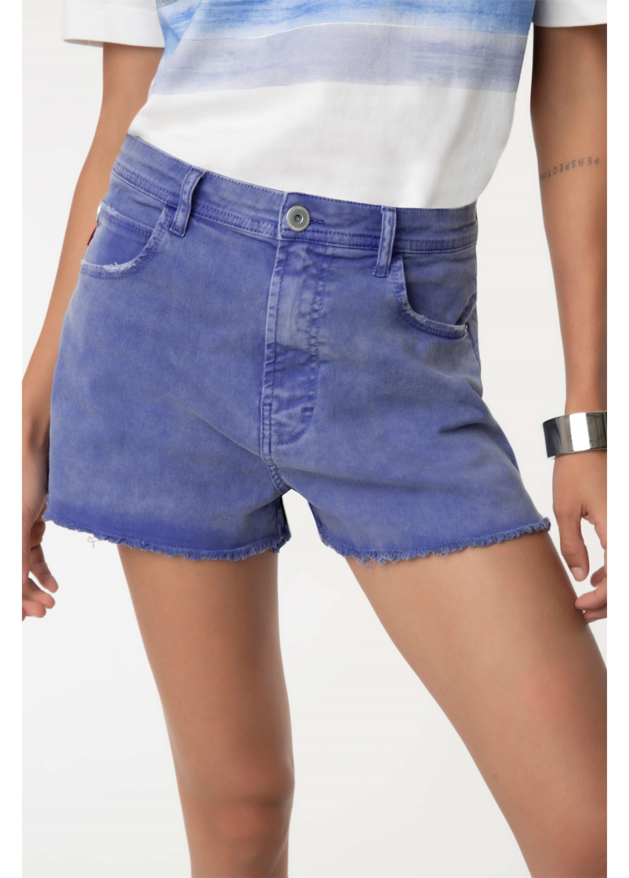 Shorts Color x Fit Azul Bic