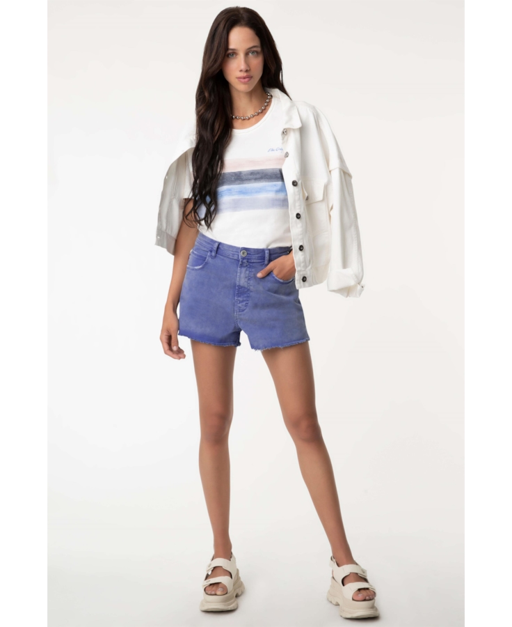 Shorts Color x Fit Azul Bic