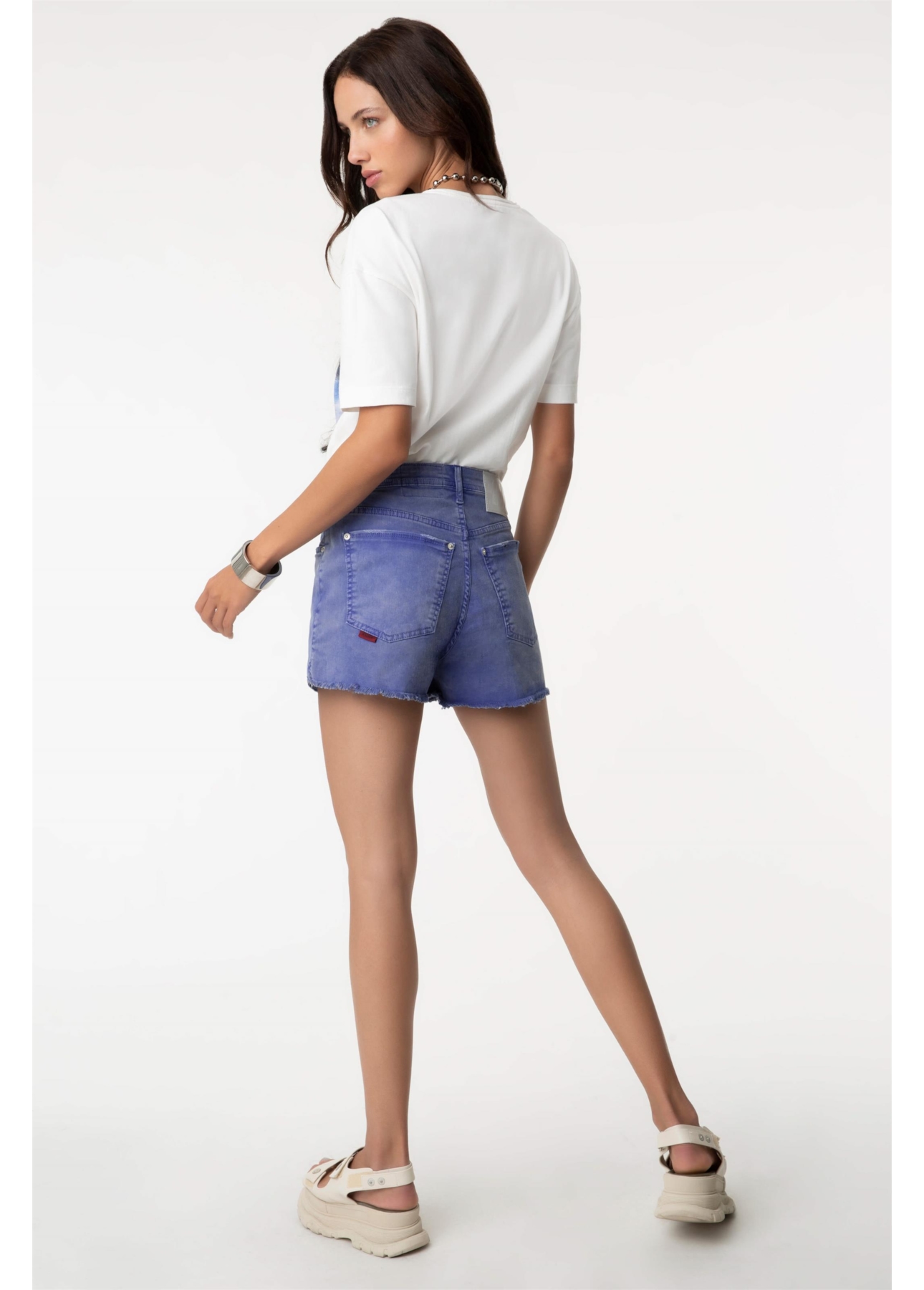 Shorts Color x Fit Azul Bic