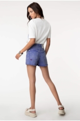 Shorts Color x Fit Azul Bic