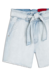Shorts Cosmic Denim Baggy 1668-Lav. Claro C/ Rebolo