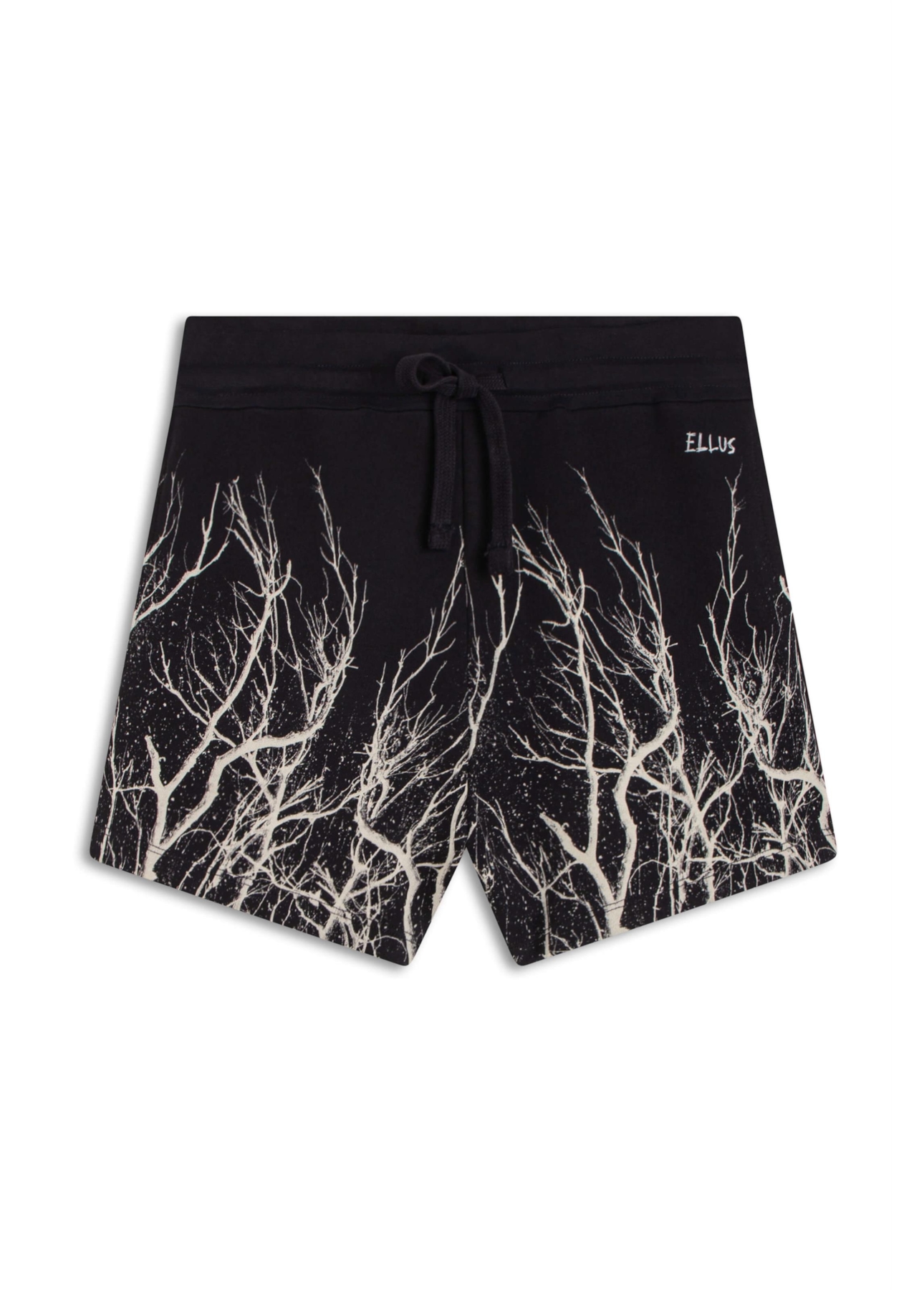 Shorts Ellus Branches Preto
