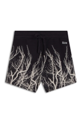 Shorts Ellus Branches Preto