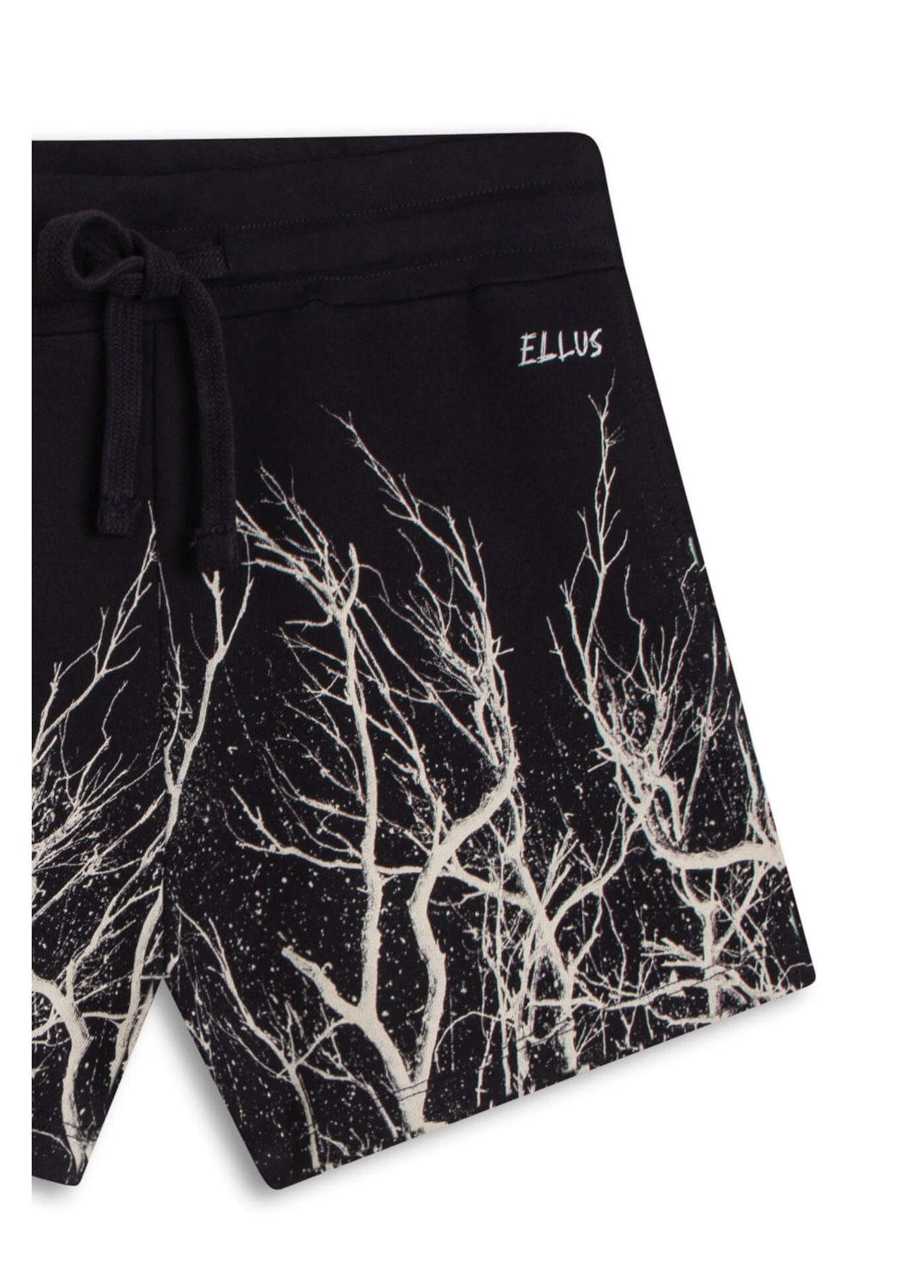 Shorts Ellus Branches Preto