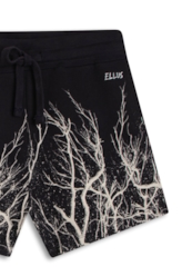 Shorts Ellus Branches Preto