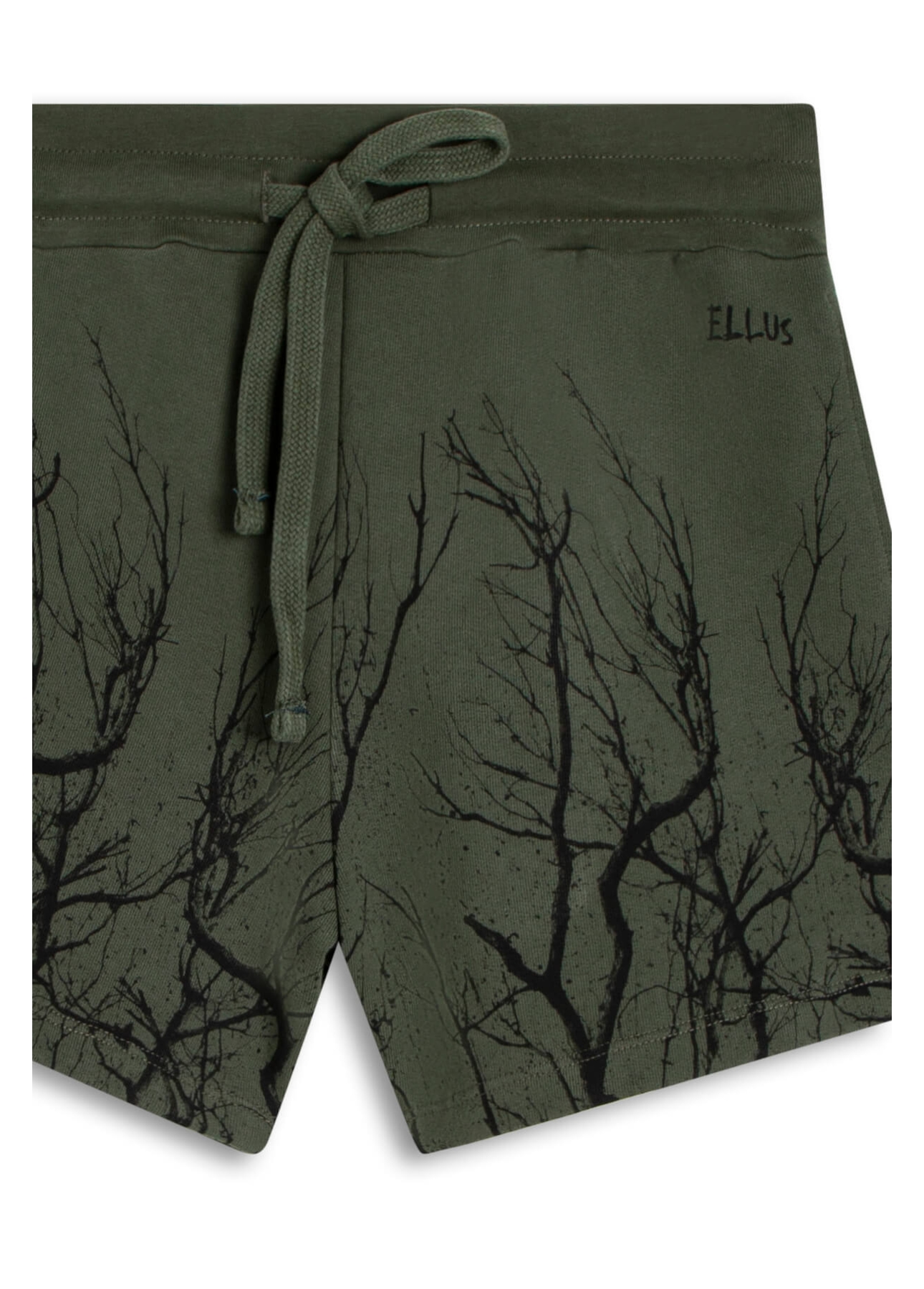 Shorts Ellus Branches Verde Militar