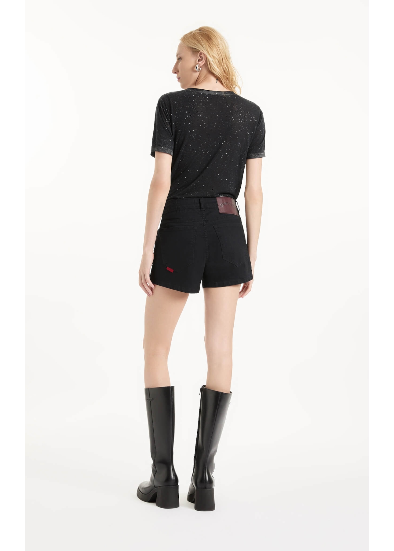 Shorts First Black Kate 35-Amaciado
