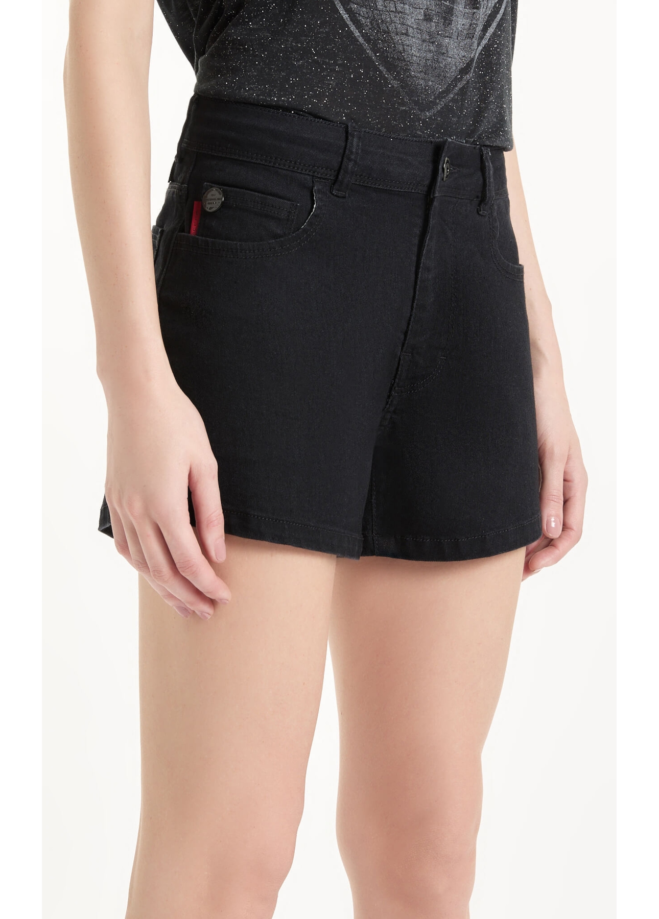 Shorts First Black Kate 35-Amaciado