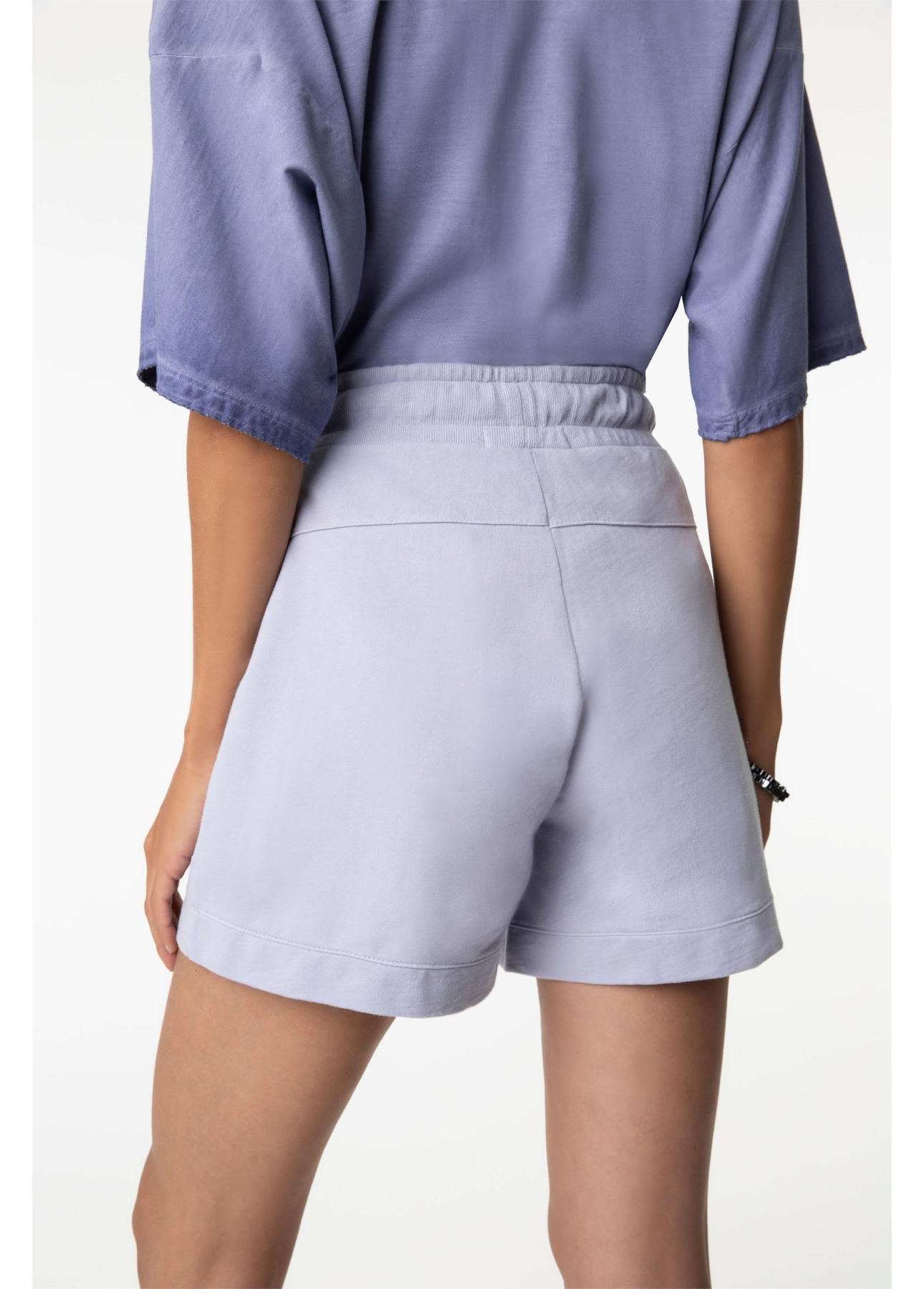 Shorts Fleece Ellus Originals Stone Lilas