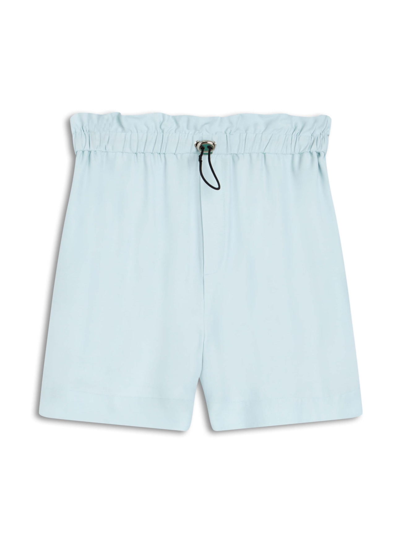 Shorts Twill Pleats Clochard Azul Claro