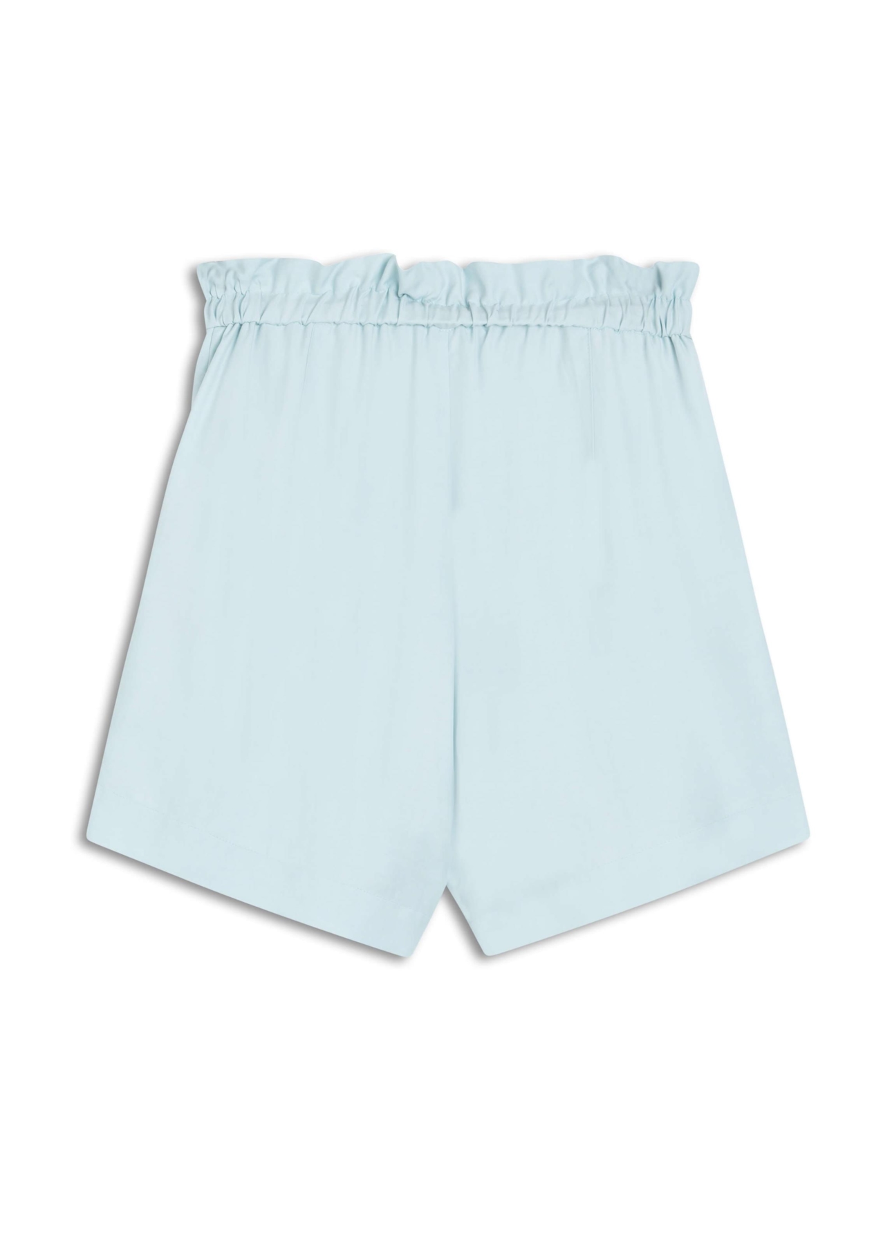 Shorts Twill Pleats Clochard Azul Claro