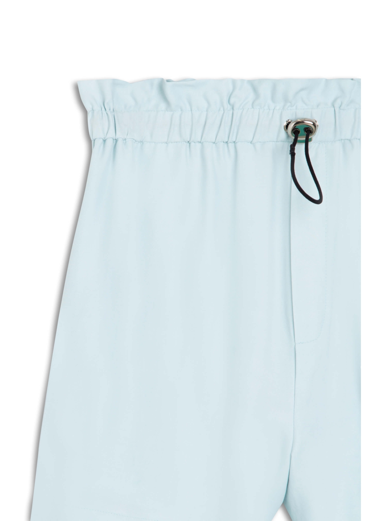 Shorts Twill Pleats Clochard Azul Claro