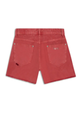 Shorts White Denim Cereja