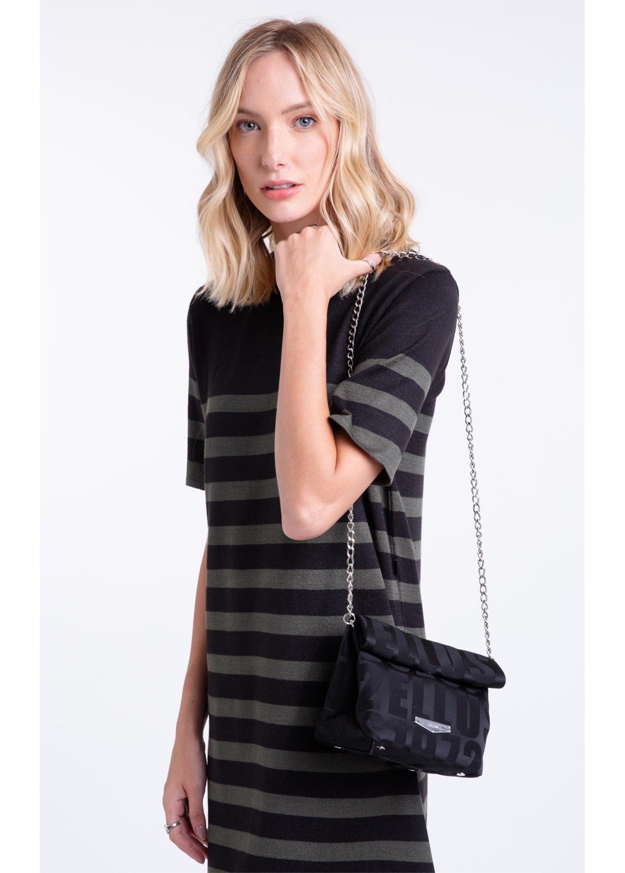 Shoulder  Bag Ellus 1972 Preto