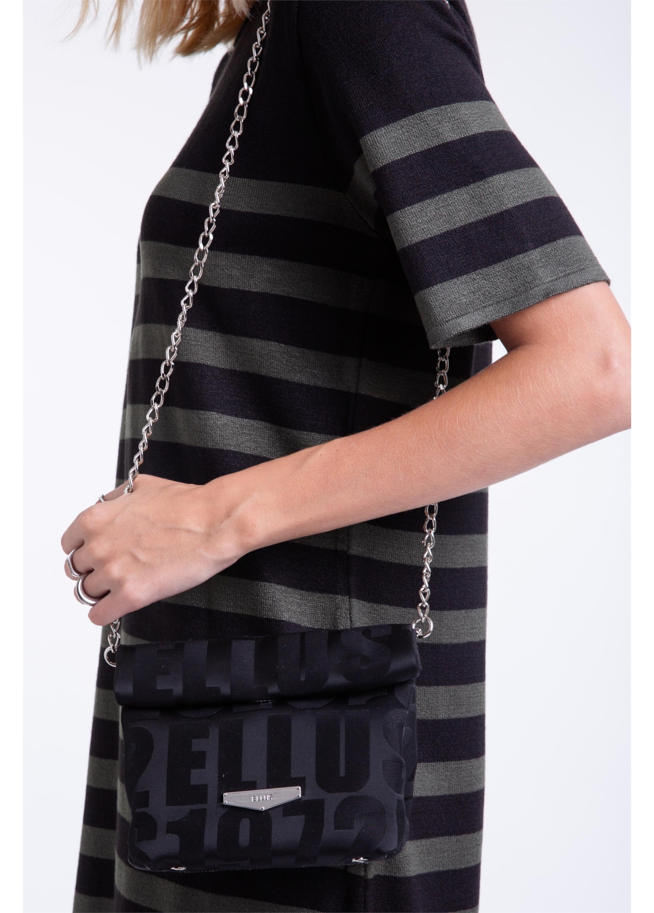 Shoulder  Bag Ellus 1972 Preto
