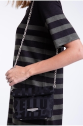 Shoulder  Bag Ellus 1972 Preto