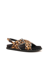 Slide Animal Print Ellus Caramelo