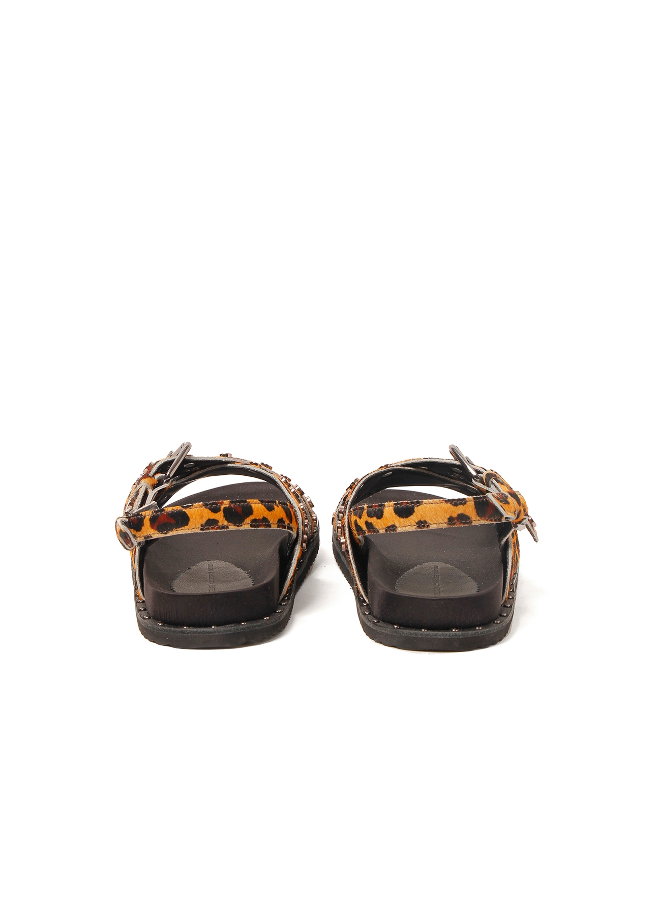 Slide Animal Print Ellus Caramelo
