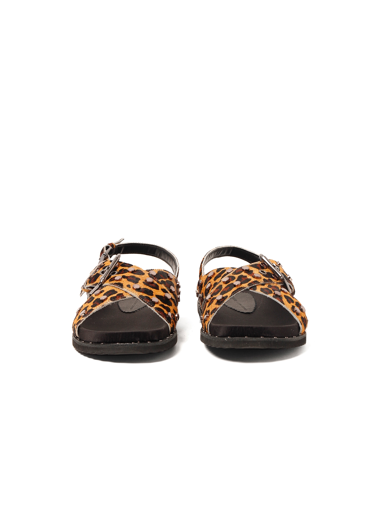Slide Animal Print Ellus Caramelo