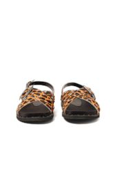 Slide Animal Print Ellus Caramelo