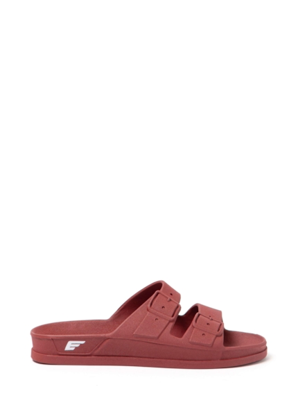 Slide Flat Fem Ellus Bordeaux