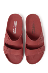 Slide Flat Fem Ellus Bordeaux