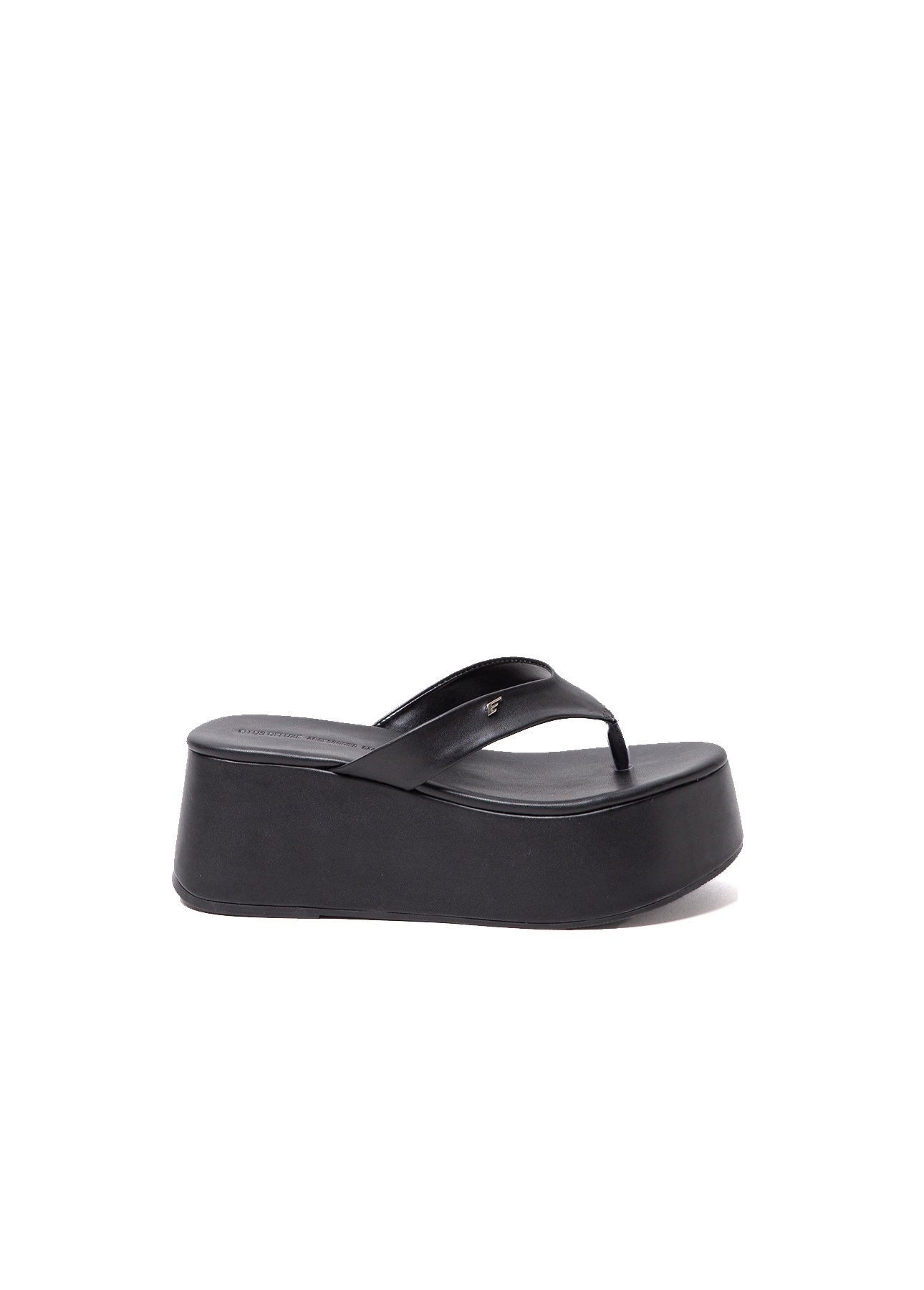 Slide Flatform Noely Ellus Preto