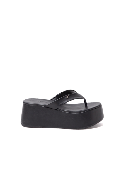 Slide Flatform Noely Ellus Preto