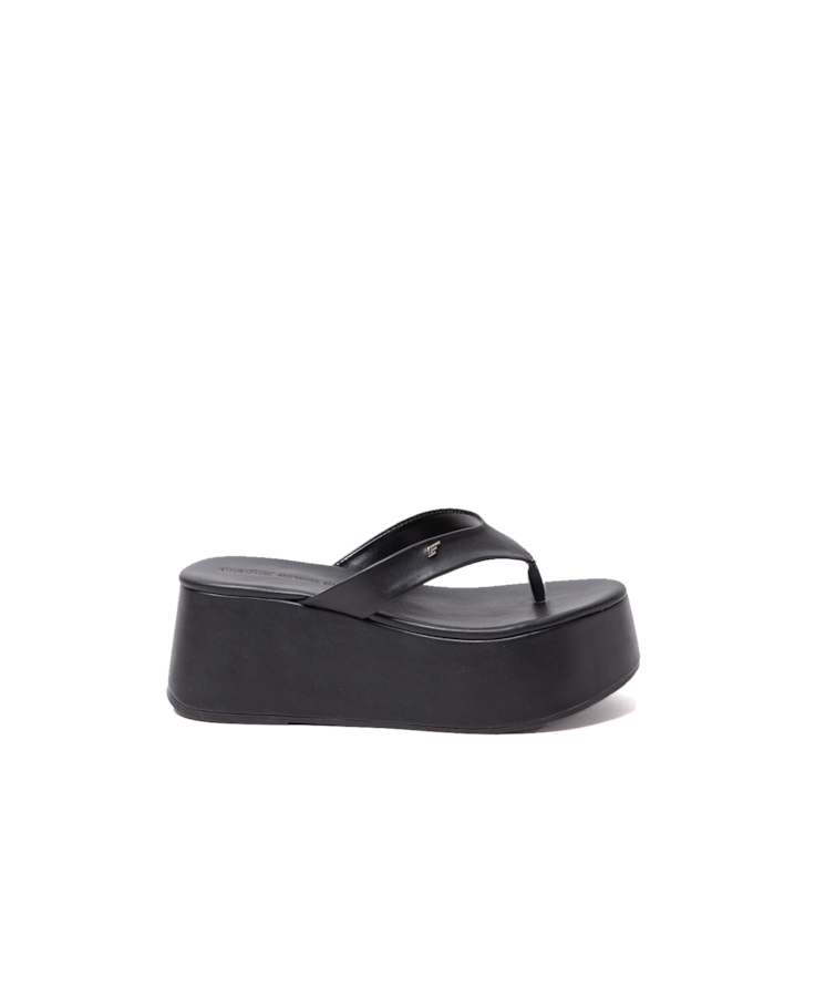 Slide Flatform Noely Ellus Preto