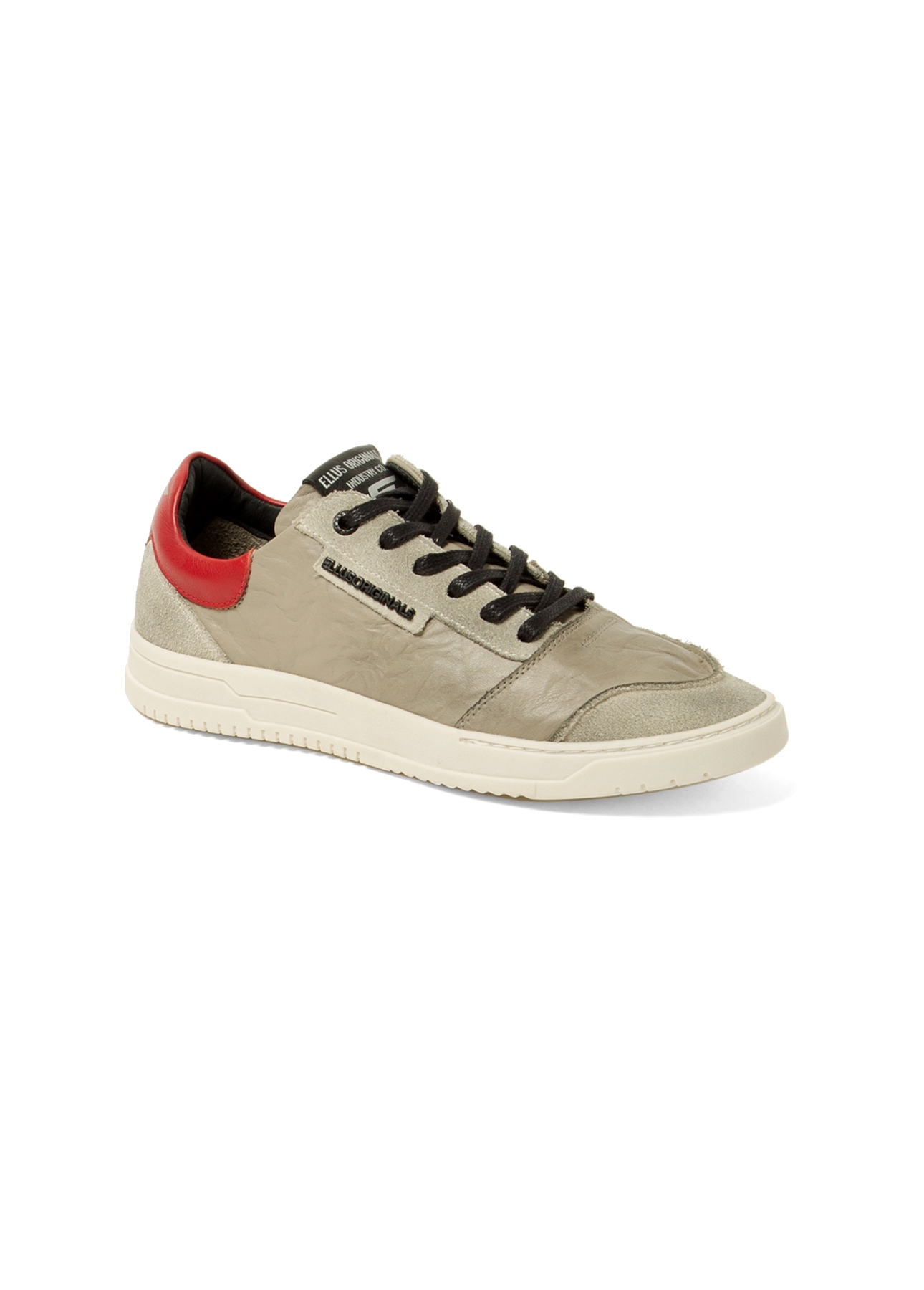 Sneaker Skin Woman Ii Ellus. Caqui