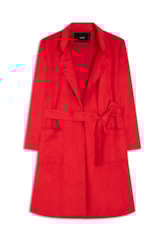 Sobretudo Nobu Belt Vermelho