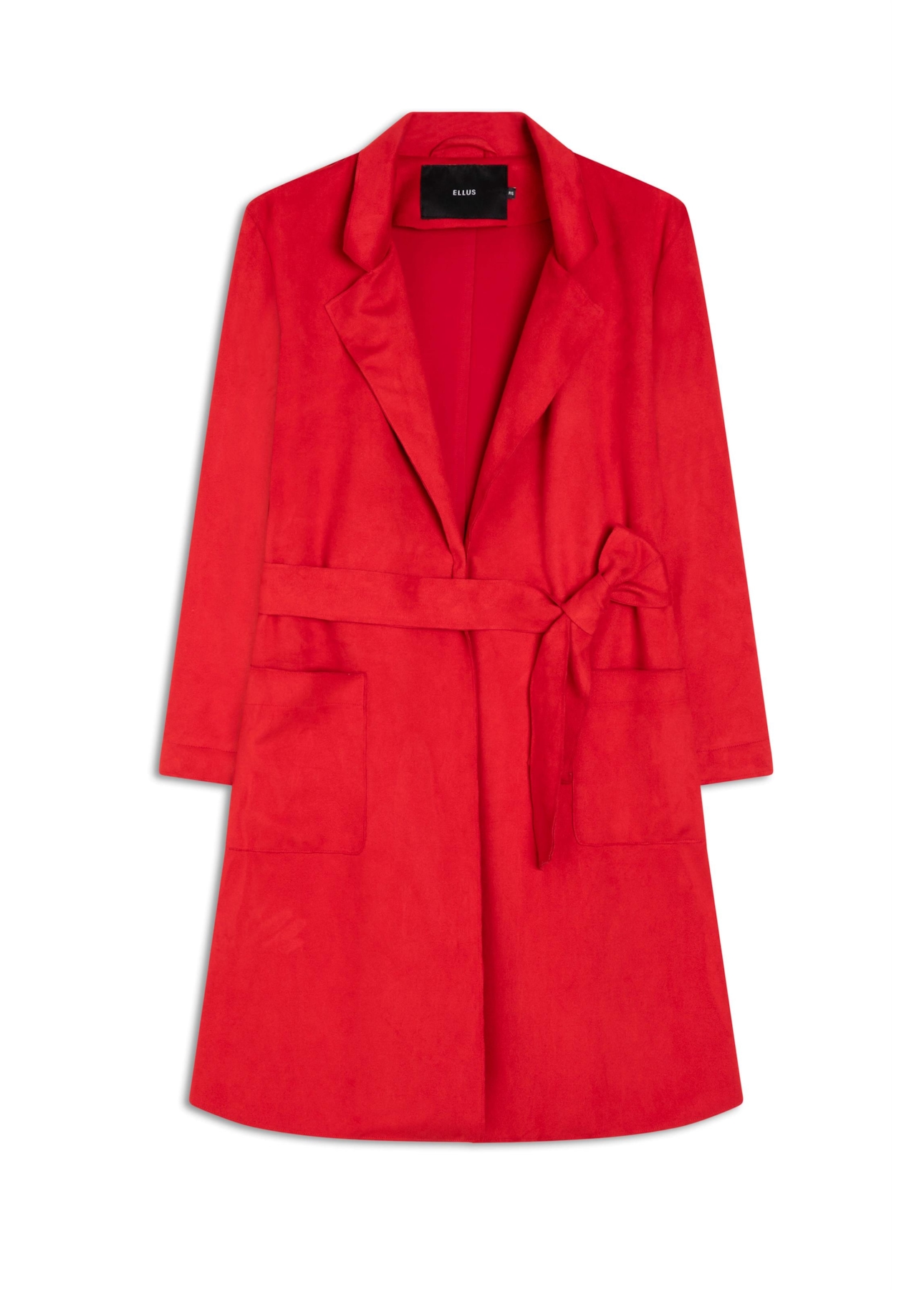 Sobretudo Nobu Belt Vermelho
