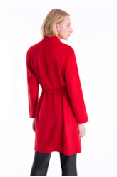 Sobretudo Nobu Belt Vermelho