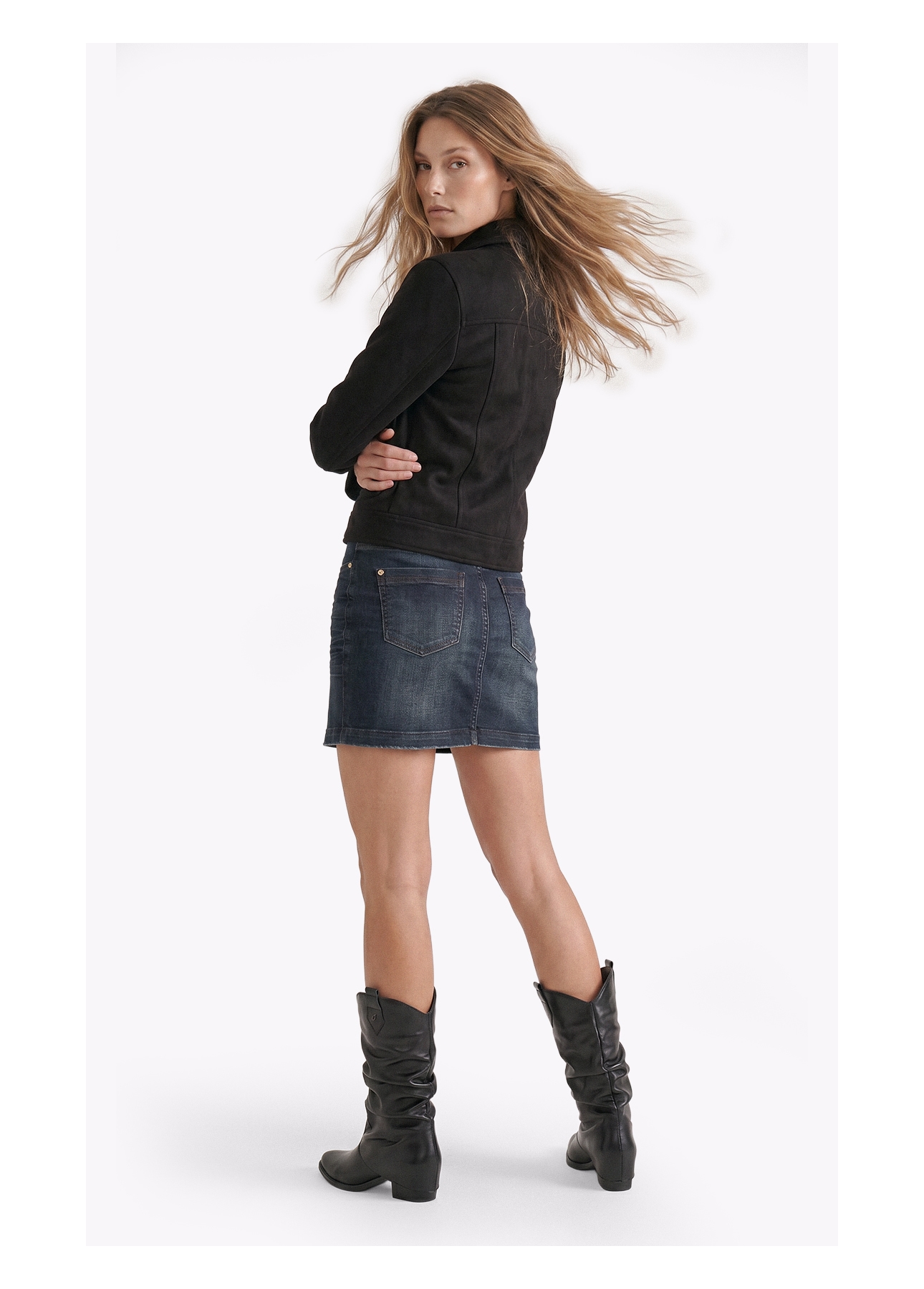 Suede Golf Classic Pockets Preto
