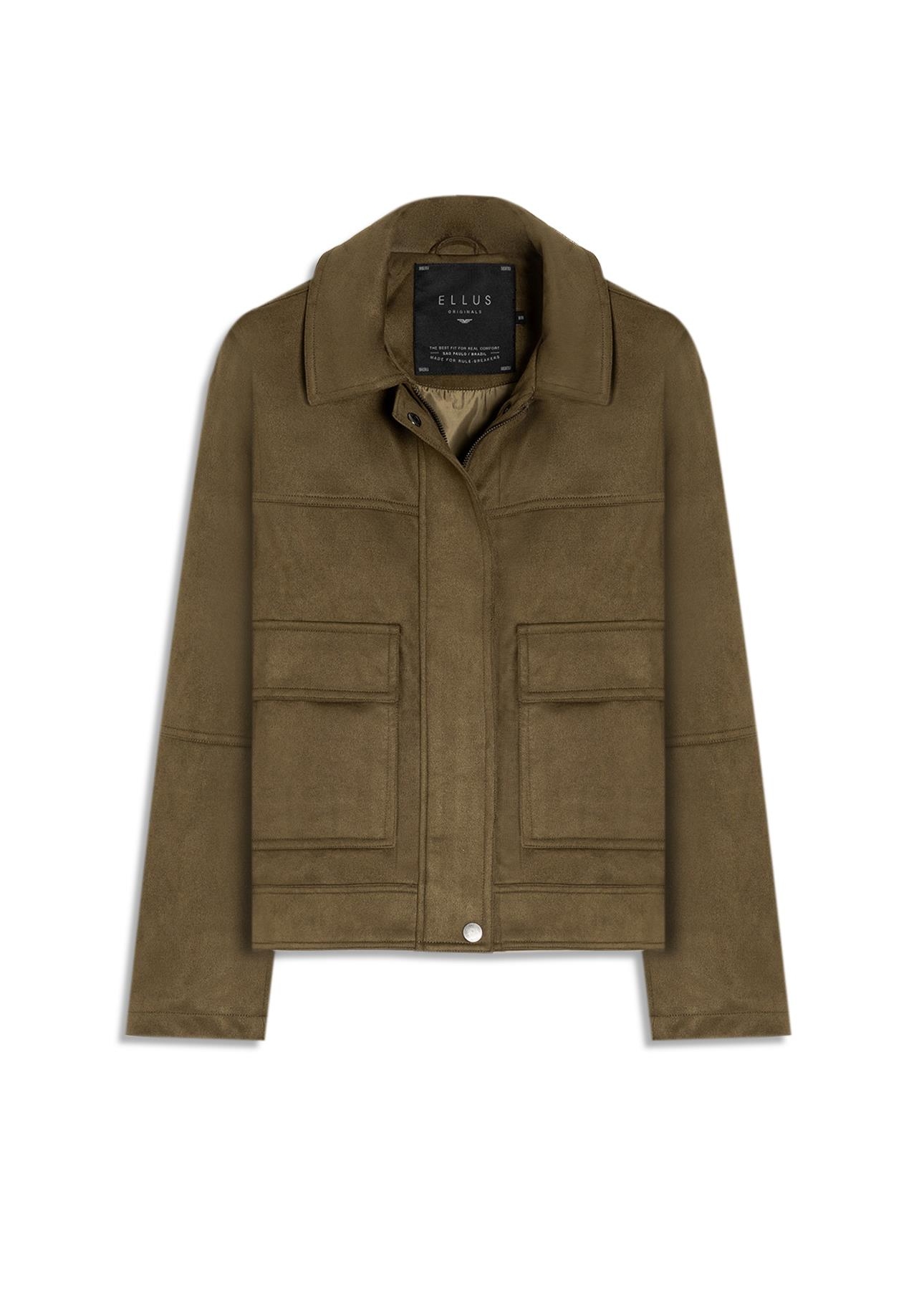 Suede Golf Classic Pockets  Verde Militar