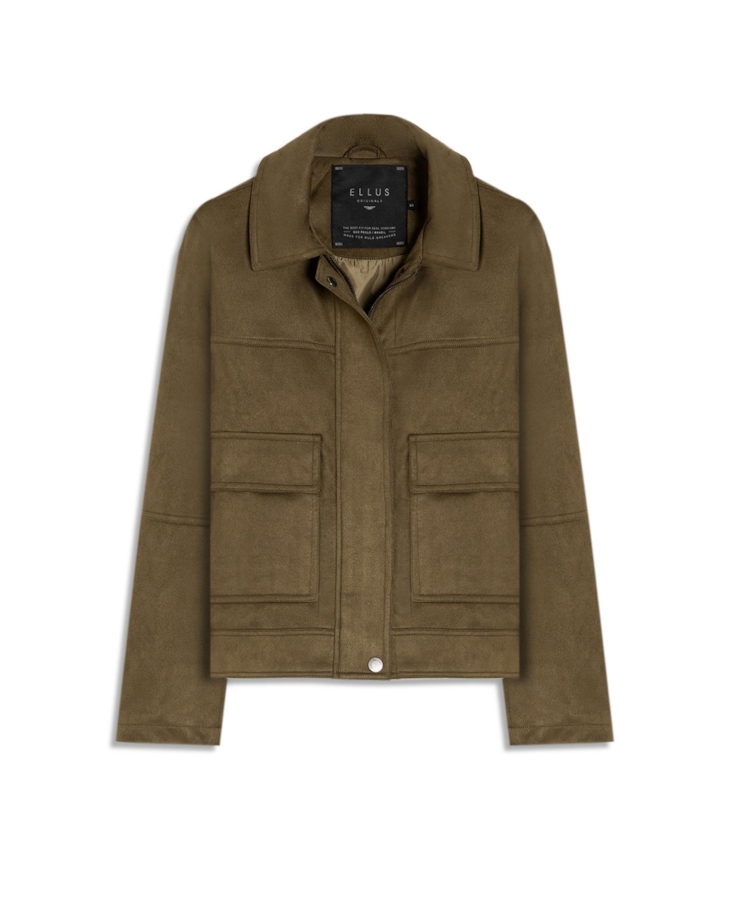 Suede Golf Classic Pockets  Verde Militar