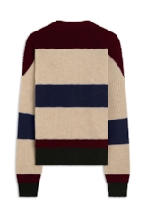 Suéter Tricot Ellus Listras Dark Wine