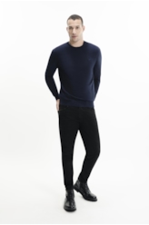 Sweater Modal Jersey Dark Navy