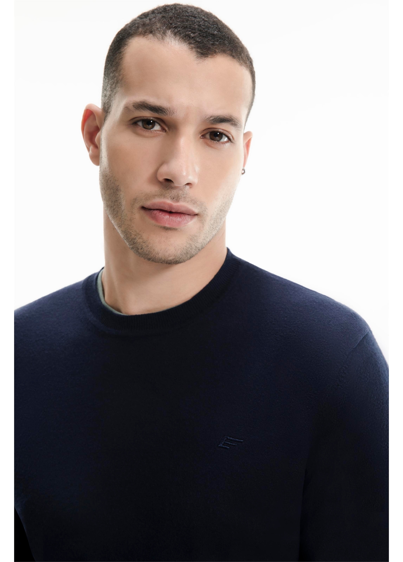 Sweater Modal Jersey Dark Navy