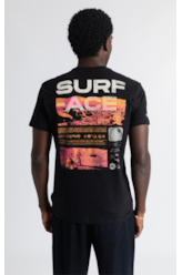 T-Shir Surface Nasa Preto