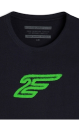 T-Shirt 2e Grafite Over Dark Navy