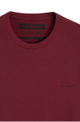 T-Shirt 2nd Cotton Classic Dark Wine