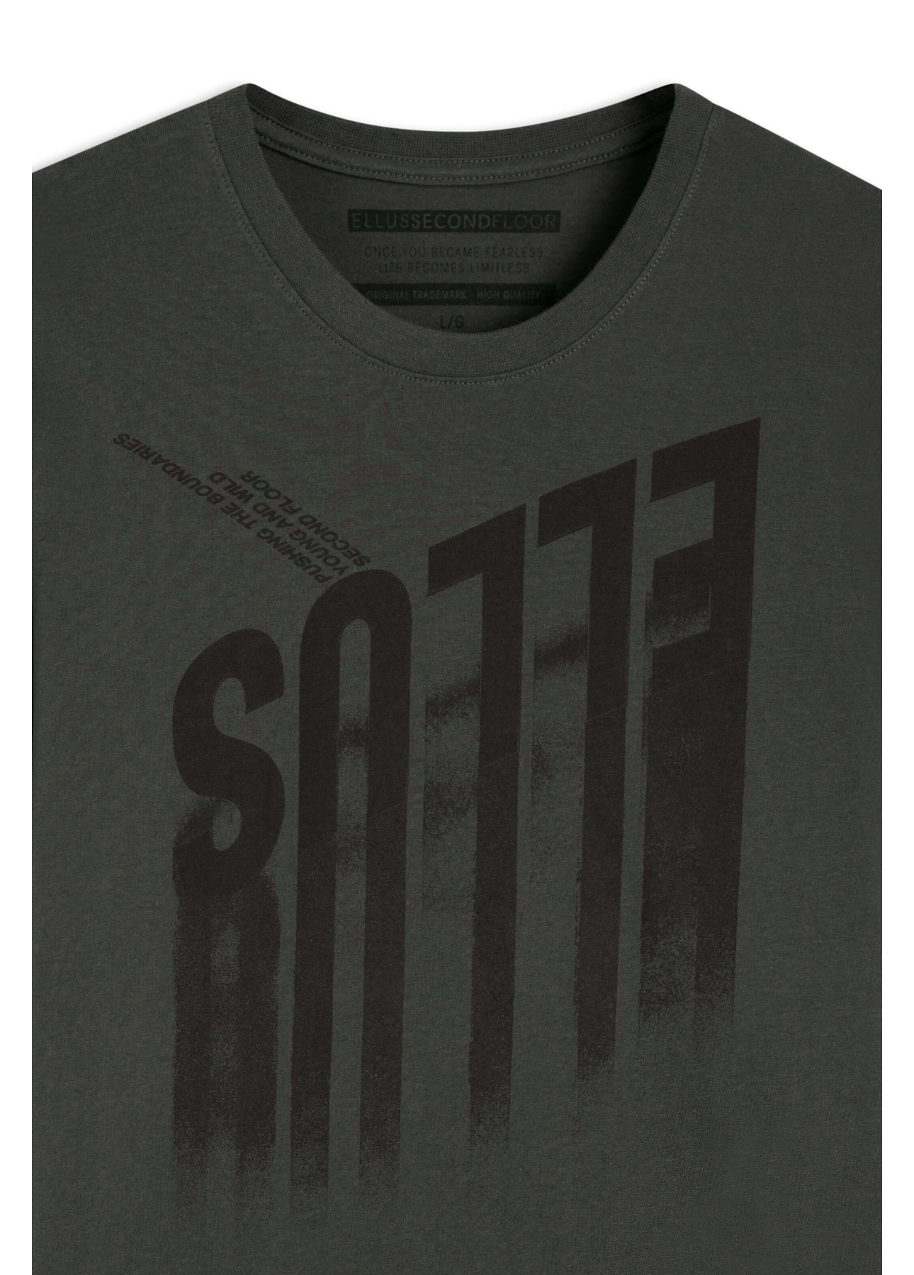 T-Shirt 2nd Faded Classic Grafite